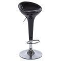 Height adjustable plastic chair bar chair